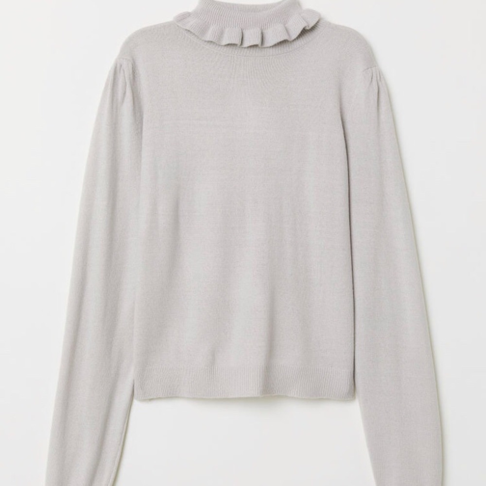 H&M Fine Knit Turtleneck Sweater